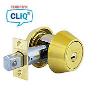 Замок врізний MUL-T-LOCK 1-WAY DEAD_BOLT HERCULAR SHINY_BRASS UNIV BS60/70мм *INTERACTIVE+ CLIQ M/S (Ізраїль)