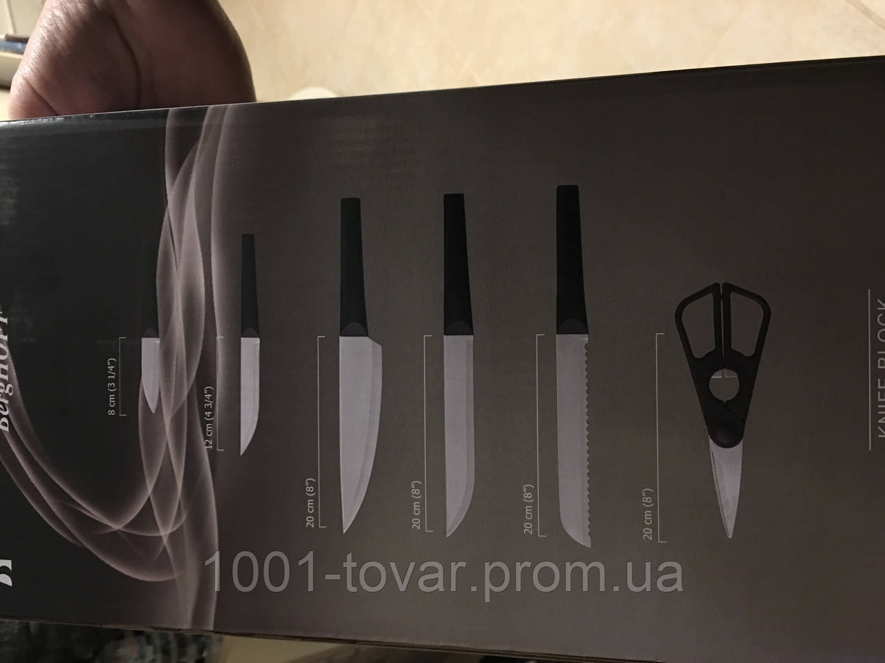 Набір ножів BergHOFF Eclipse 7пр, фото 1