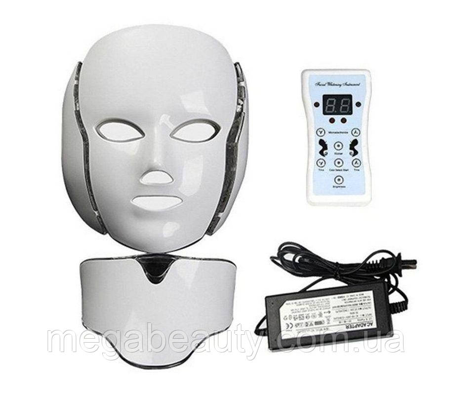 Апарат для омолодження LED маска з мікрострумової терапії MK-3430