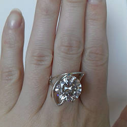 Срібне кільце флоренція