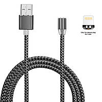 Магнітний кабель USB XoKo SC-355i Lightning 1 м Magneto Grey