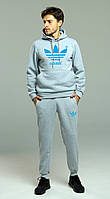 Мужской зимний спортивный костюм Adidas, адидас