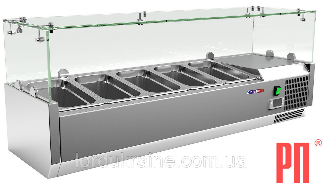 Вітрина холодна настільна COOLEQ VRX 1200/330