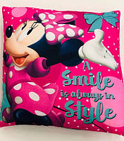 Подушка для девочек оптом, Disney, 40*40 см, арт. MIN-H-PILLOW-49