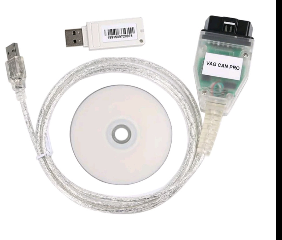 VAG CAN PRO VCP (CAN BUS UDS K-line) Volkswagen, Audi, Seat, Skoda, вироблених в період з 1990 по 2016 рік.