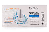 Ампулы L Oréal Professionnel Aminexil advanced Omega 6 против выпадения волос 10х6 мл