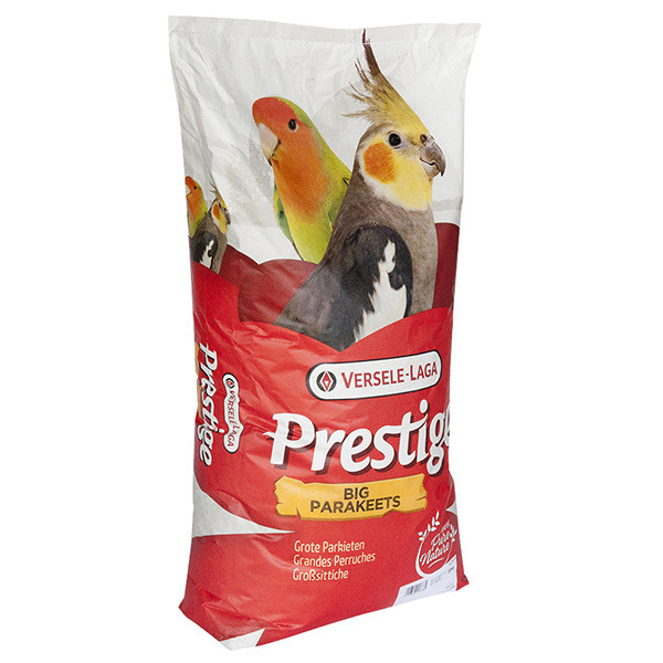 Корм Versele-Laga Prestige Big Parakeets Cockatiels зернова суміш для середніх папуг 20 кг