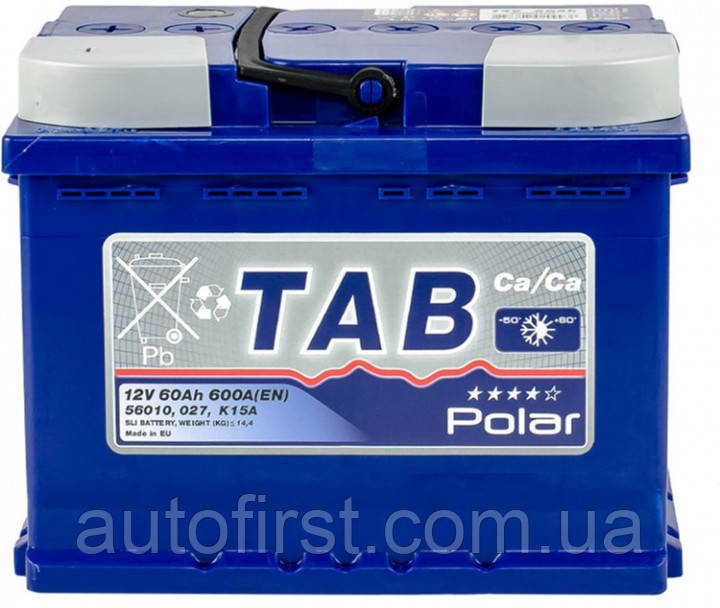 Акумулятор 60 Ah/12V TAB Polar Blue (1)