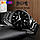 Skmei 9140 чорний із чорним циферблатом чоловічий годинник, фото 7