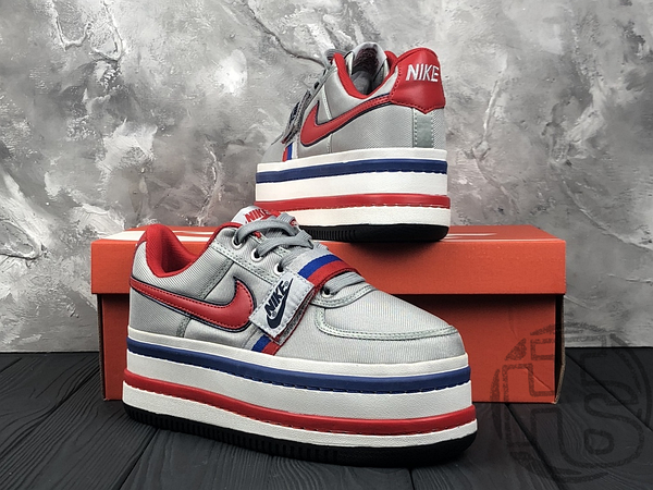 Nike vandal 2k metallic silver university red deals