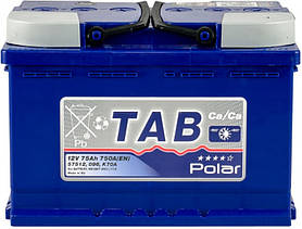 Акумулятор 75 Ah/12V TAB Polar Blue (0) Euro