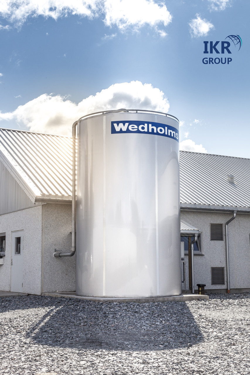 Резервуар для охолодження молока (бункер) новий Wedholms об'ємом 35000 літрів