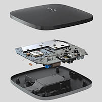 Бездротова централь Ajax Hub Plus black, фото 3