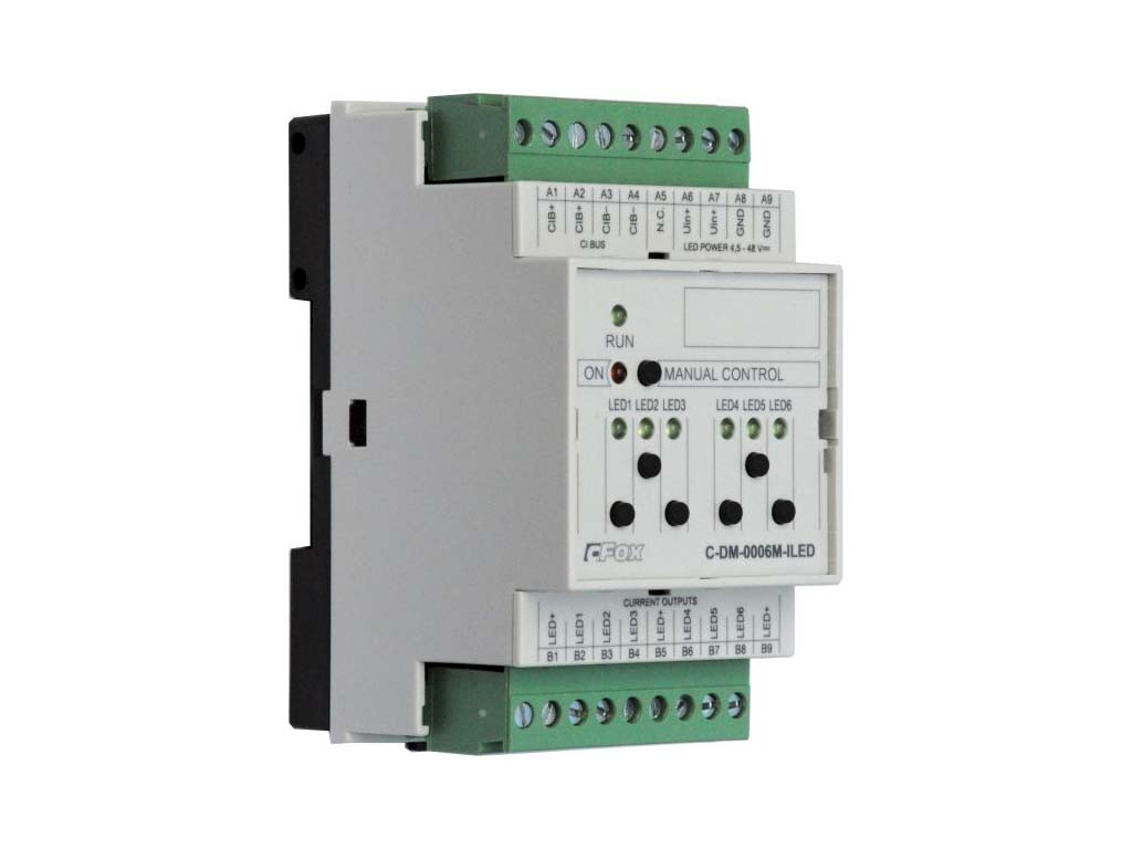 C-DM-0006M OLED шестиканальний модуль керування за струмом RGB LEDs 150/350/500/700 мА