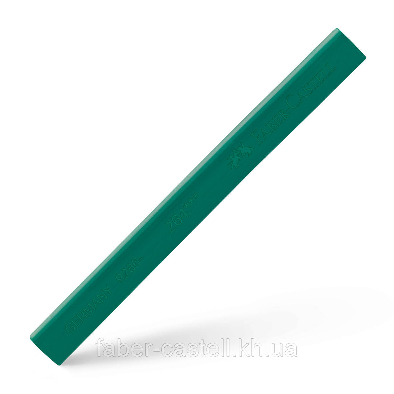 Пастель суха / крейда Faber-Castell POLYCHROMOS колір темно-зелений №264 (dark phthalo green), 128764