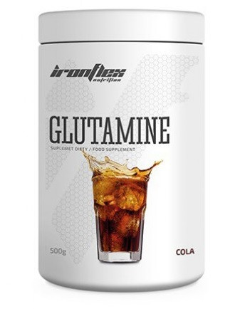 Глютамін IronFlex — Glutamine (500 грамів) tropical/тропічний