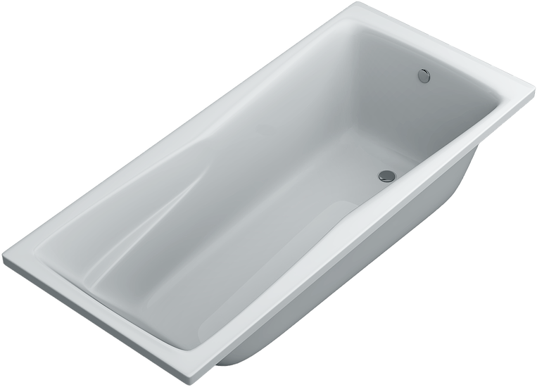 Акрилова ванна SWAN Brina 180х80х59 см прямокутна