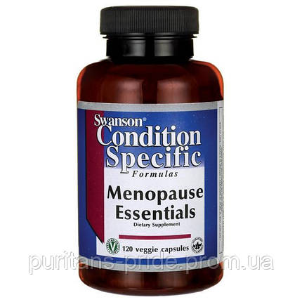 Вітамінний комплекс в період менопаузи, Menopause Essentials, Swanson, 120 капс, фото 2