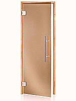 Дверцята для бані Beltep LUX (бронза 80х200)