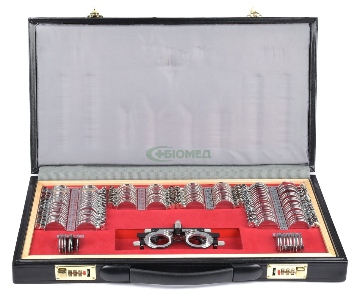 Набори офтальмологічних пробних окулярних лінз 158