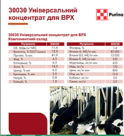 Універсальний концентрат для ВРХ 30030 (25кг)