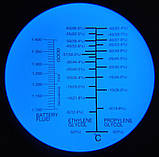 Рефрактометр для машини (електроліт, замерзання рідин) RHA-412, фото 2