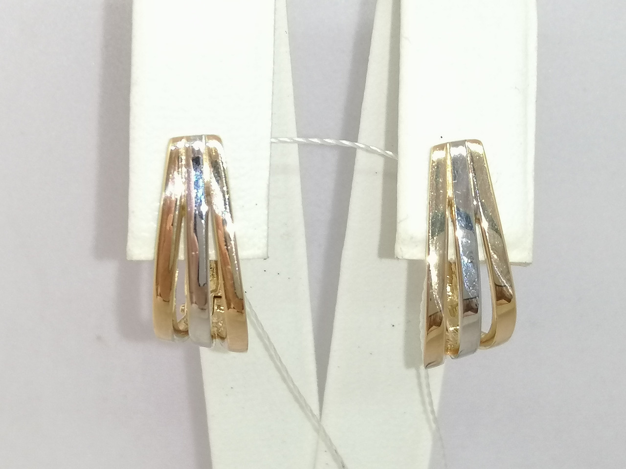 Золоті сережки. СБ303И, фото 1