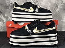 Жіночі кросівки Nike Vandal 2K Black Metallic Gold AO2868-002, фото 2