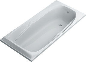 Акрилова ванна SWAN Viola 203х95х54 см прямокутна