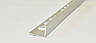 Алюмінієвий куточок для плитки TIS 12.5 мм 2.7 м срібло АП12, фото 4
