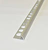 Куточок для плитки зовнішній алюмінієвий TIS 12 мм 2.7 м срібло НАП12, фото 4
