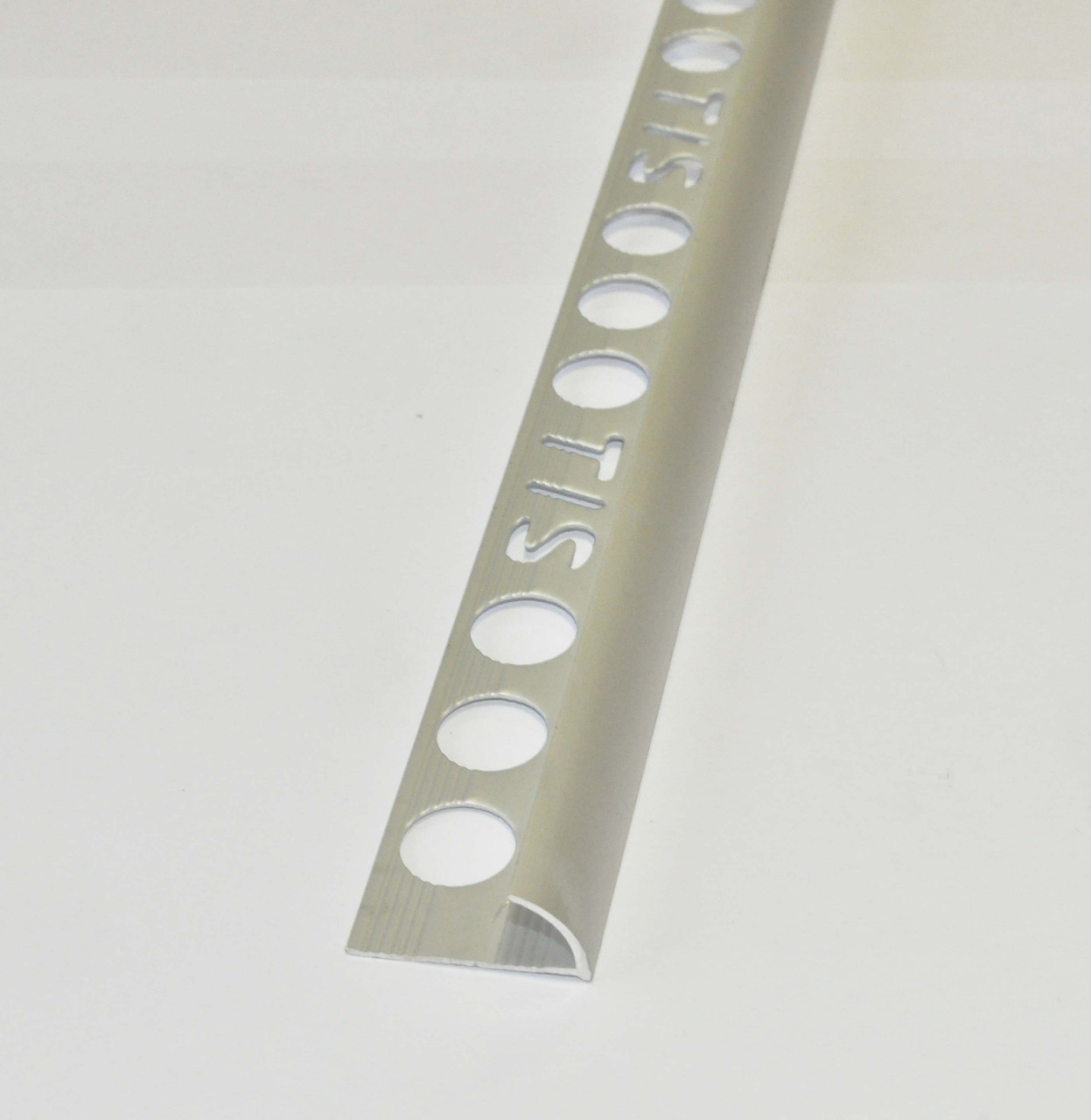Уголок для плитки наружный алюминиевый TIS 10 мм 2.7 м серебро НАП 10 - фото 5 - id-p675251770