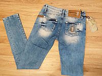 Женские джинсы голубая варка
