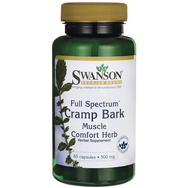 Калина полного спектра, Swanson, Full-Spectrum Cramp Bark, 500 мг, 60 капсул - фото 3 - id-p871555666