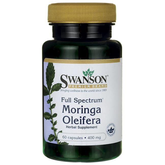 Моринга, Swanson, Moringa Oleifera, 400 мг, 60 капсул - фото 4 - id-p871555746
