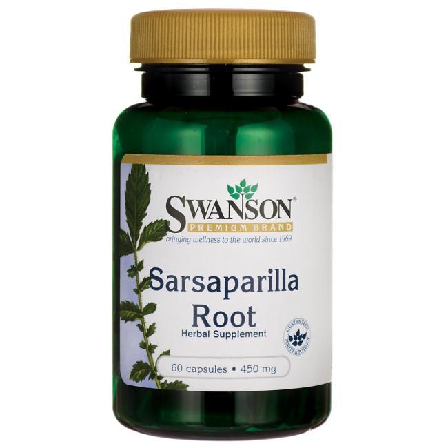 Корень сарсапарели, Swanson, Sarsaparilla Root, 450 мг, 60 капсул - фото 4 - id-p871555751