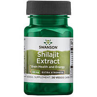 Екстракт муміє, Swanson, Shilajit Extract, 100 мг, 30 капсул