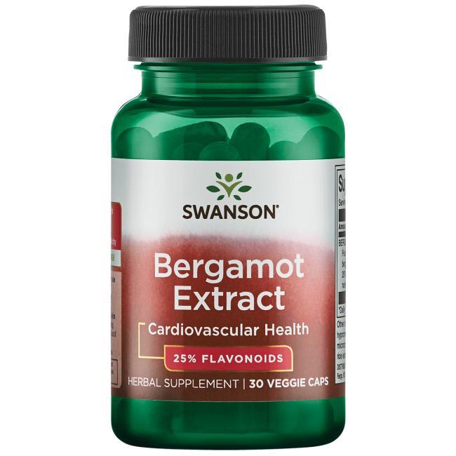 Екстракт бергамоту, Swanson, Bergamot Extract, 500 мг, 30 капсул