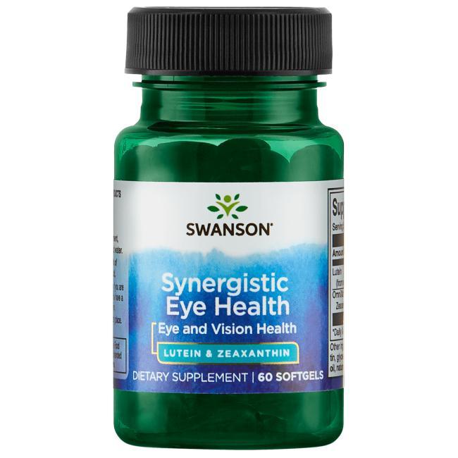 Лютеїн і зеаксантин для зору, Swanson, 60 капсул