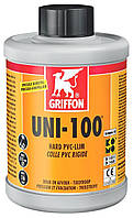 Клей для ПВХ систем Griffon UNI-100 с кисточкой, 250мл