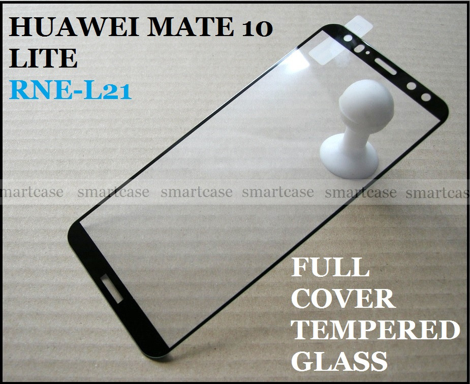 Premium Tempered Glass захисне скло 9H для Huawei Mate 10 Lite RNE-L21 0.33 мм олеофобне Full Cover