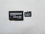 Перехідник адаптер Micro SD в Memory Stick PRO Duo, фото 3
