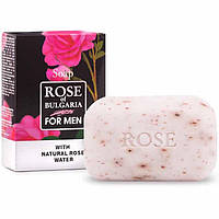 Натуральне мило для чоловіків BioFresh Rose of Bulgaria з рожевою водою 100 г