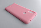Силіконовий чохол Xiaomi Redmi Note 6 Pro матовий Рожевий 1816P, фото 5