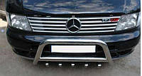Накладки на решетку Mercedes-Benz Vito 638k нержавейка, 10шт