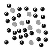 Глазки-полубусины для игрушек, Ø 8 мм, черные, 5 г