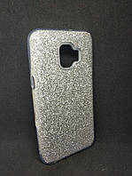 Чохол з блискітками для Samsung J2 Core Galaxy J260 Сріблястий