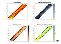 Создание карт рельефа полей с помощью комплекса RTK оборудования