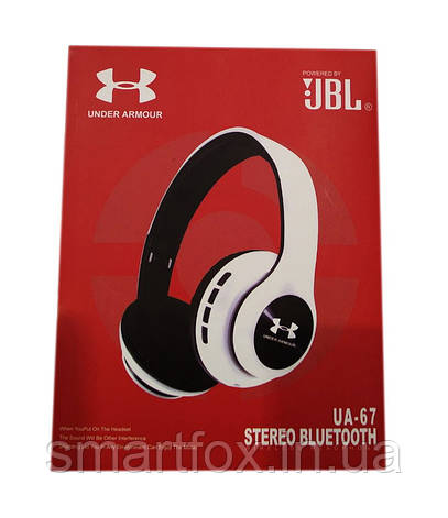 Блютус навушники JBL UA-67 (bluetooth+SD card+FM+with cable), фото 1