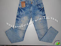 Подростковые джинсы для девочек, Турция р.8, 9, 10, 11, 12 лет (5 шт в ростовке)